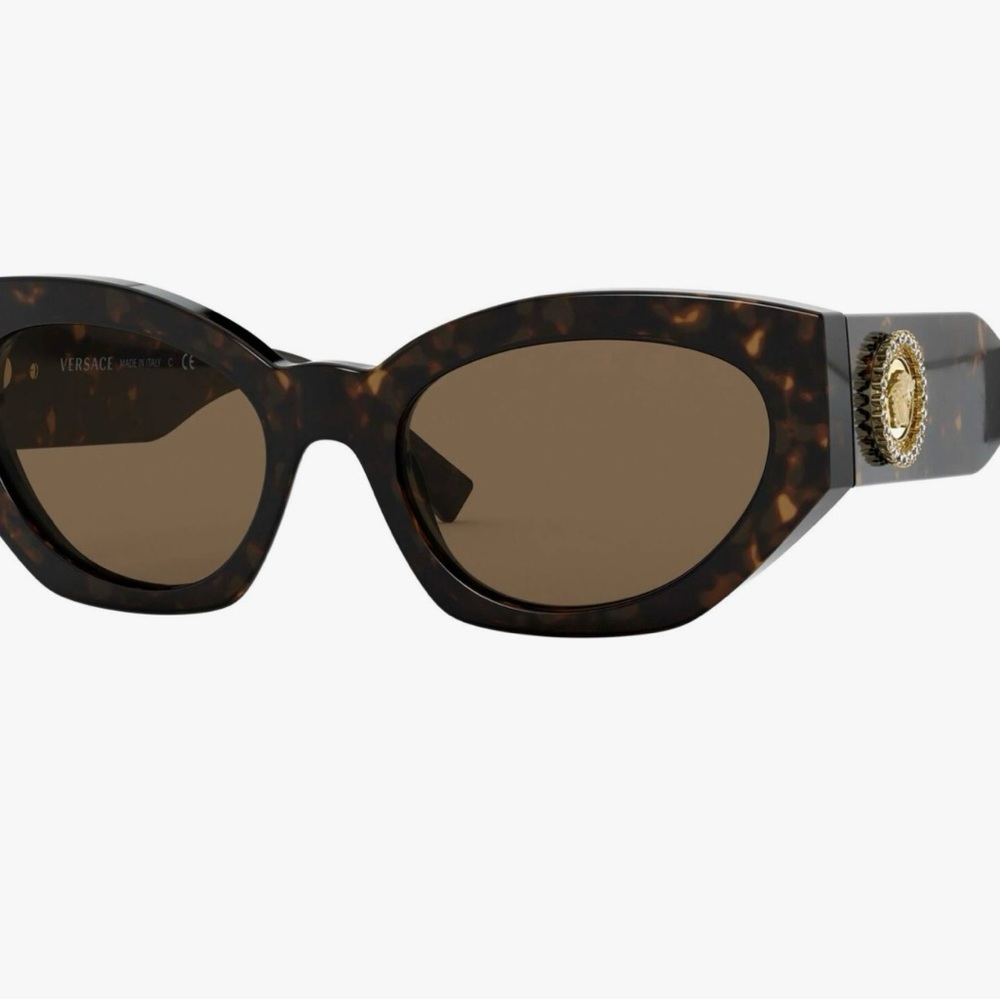 VERSACE Havana/brown one size